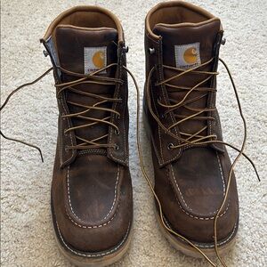 Carhartt Brown High-Top Work Boots
